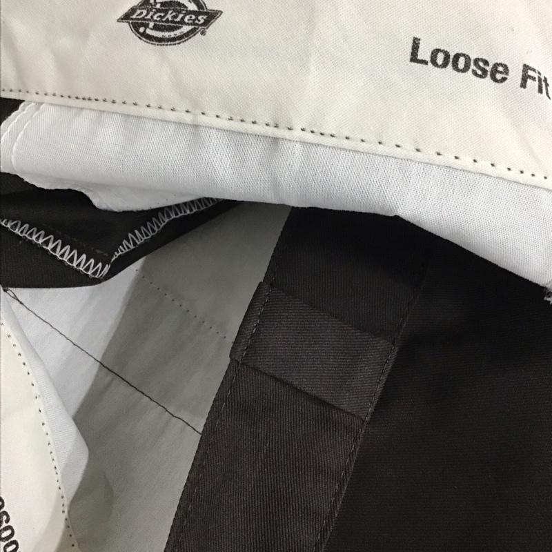 ディッキーズ Dickies パンツ ワークパンツ、ペインターパンツ ワークパンツ ワイドパンツ カジュアルパンツ 34 ロゴ、文字 茶 / ブラウン /  メンズ USED 古着 中古 10144945