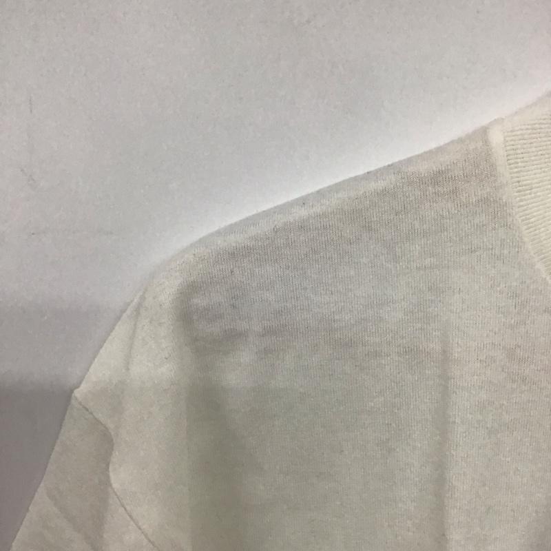 ベイプ BAPE Tシャツ 半袖 半袖カットソー プリントTシャツ クルーネックカットソー L プリント 白 / ホワイト /  メンズ USED 古着 中古 10141376