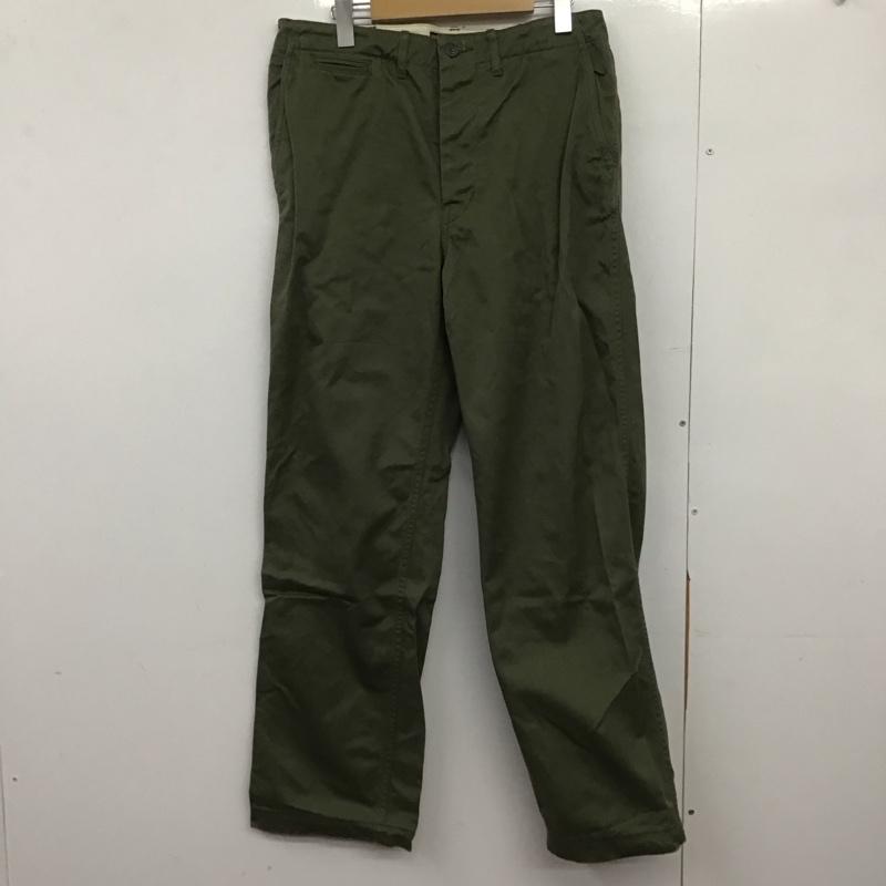 フェローズ Pherrow s パンツ ワークパンツ、ペインターパンツ ワークパンツ ワイドパンツ カジュアルパンツ ミリタリーパンツ m41 33インチ 無地 カーキ / カーキ /  メンズ USED 古着 中古 10148386