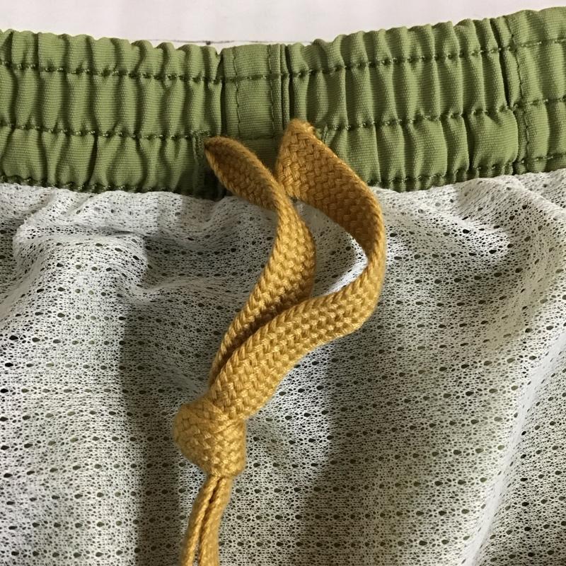 パタゴニア patagonia パンツ ショートパンツ 57022 バギーズショーツ ショートパンツ ハーフパンツ カジュアルパンツ S ロゴ、文字 緑 / グリーン /  メンズ USED 古着 中古 10116372