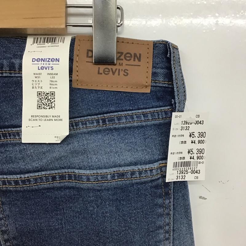 リーバイス Levi s パンツ デニム、ジーンズ デニムパンツ スリムパンツ カジュアルパンツ ストレッチパンツ 31インチ 無地 インディゴ / インディゴ /  メンズ USED 古着 中古 10140284