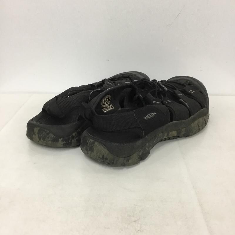 キーン KEEN サンダル サンダル 1020285 NEWPORT H2 28cm 28.0cm ロゴ、文字 黒 / ブラック /  メンズ USED 古着 中古 10143274