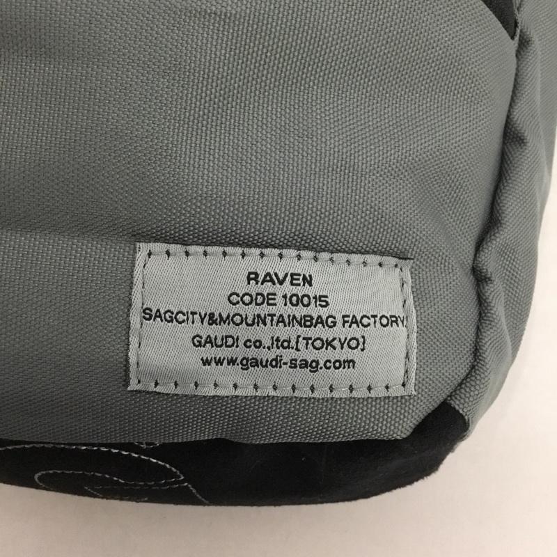 サグライフ SAGLiFE ショルダーバッグ ショルダーバッグ RAVEN ボディバッグ ロゴ、文字 灰 / グレー /  メンズ USED 古着 中古 10149448