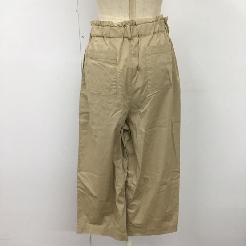 スタディオクリップ studio CLIP パンツ ワークパンツ、ペインターパンツ kw175003-1 シェフパンツ ワイドパンツ カジュアルパンツ M 無地 ベージュ / ベージュ /  レディース USED 古着 中古 10112184