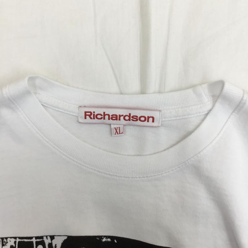 リチャードソン RICHARDSON Tシャツ 半袖 XL プリント 白 / ホワイト /  メンズ USED 古着 中古 10110355