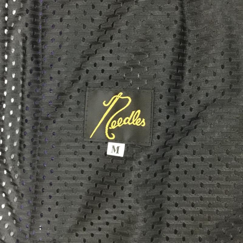 ニードルス Needles パンツ ワークパンツ、ペインターパンツ IN936 Needles ナロートラックパンツ　21SS M ロゴ、文字 X 総柄 紫 / パープル / X 黒 / ブラック / X 白 / ホワイト /  メンズ USED 古着 中古 10118275