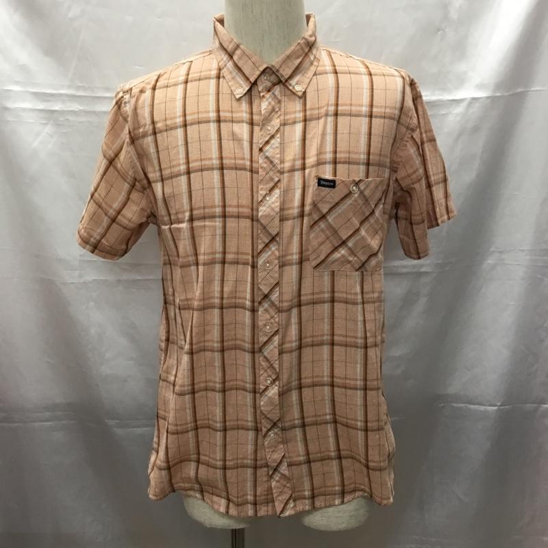 ブリクストン BRIXTON シャツ、ブラウス 半袖 ボタンダウンシャツ S チェック マルチカラー / マルチカラー /  メンズ USED 古着 中古 10108967