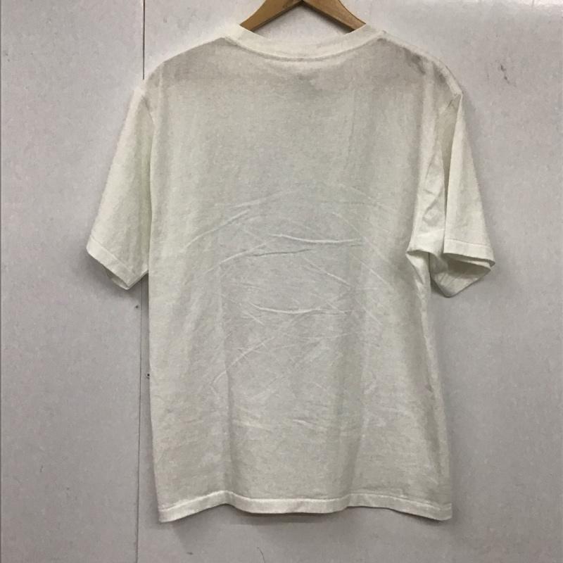 アベイシングエイプ A BATHING APE Tシャツ 半袖 半袖カットソー プリントTシャツ クルーネックカットソー M プリント 白 / ホワイト /  メンズ USED 古着 中古 10136254