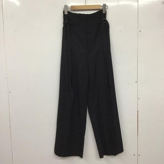 ユナイテッドトウキョウ UNITED TOKYO パンツ スラックス 1 無地 黒 / ブラック /  レディース USED 古着 中古 10138131