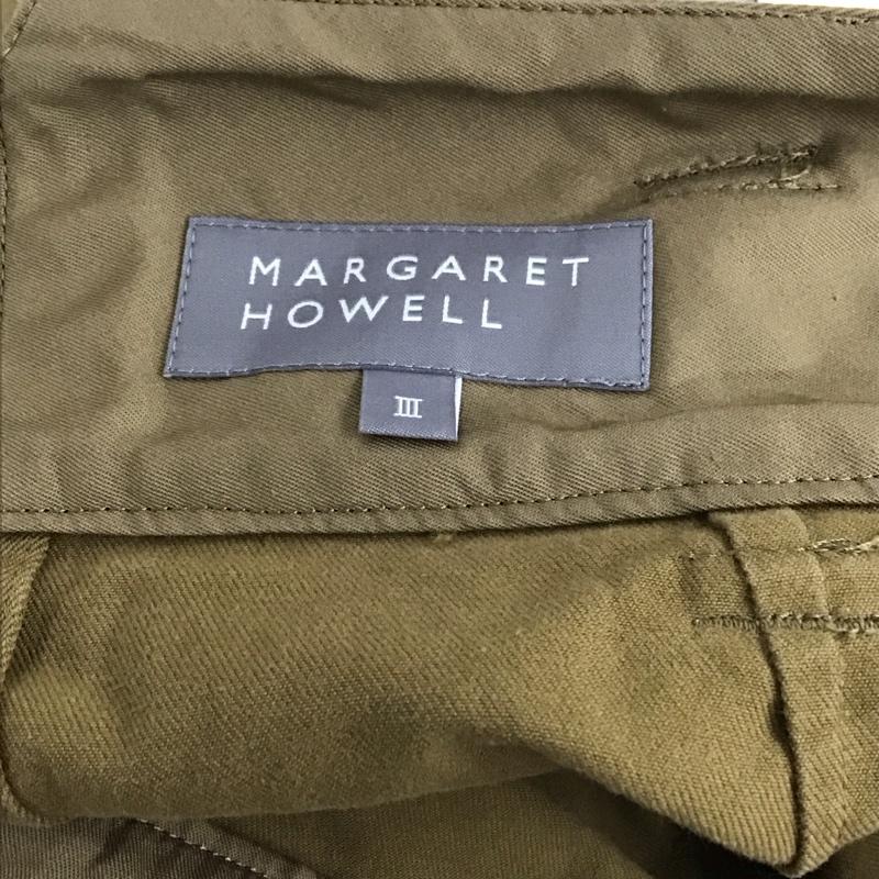 マーガレットハウエル MARGARET HOWELL スカート ひざ丈スカート 3 無地 茶 / ブラウン /  レディース USED 古着 中古 10131695