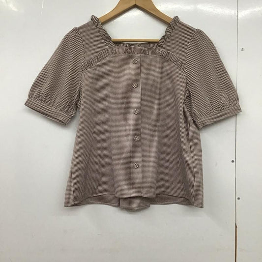 マジェスティックレゴン MAJESTIC LEGON カットソー 半袖 M チェック マルチカラー / マルチカラー /  レディース USED 古着 中古 10149800