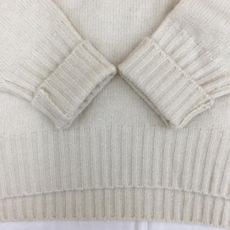 セポ cepo ニット、セーター 長袖 CZM-0034 M 無地 オフホワイト / オフホワイト /  レディース USED 古着 中古 10142855