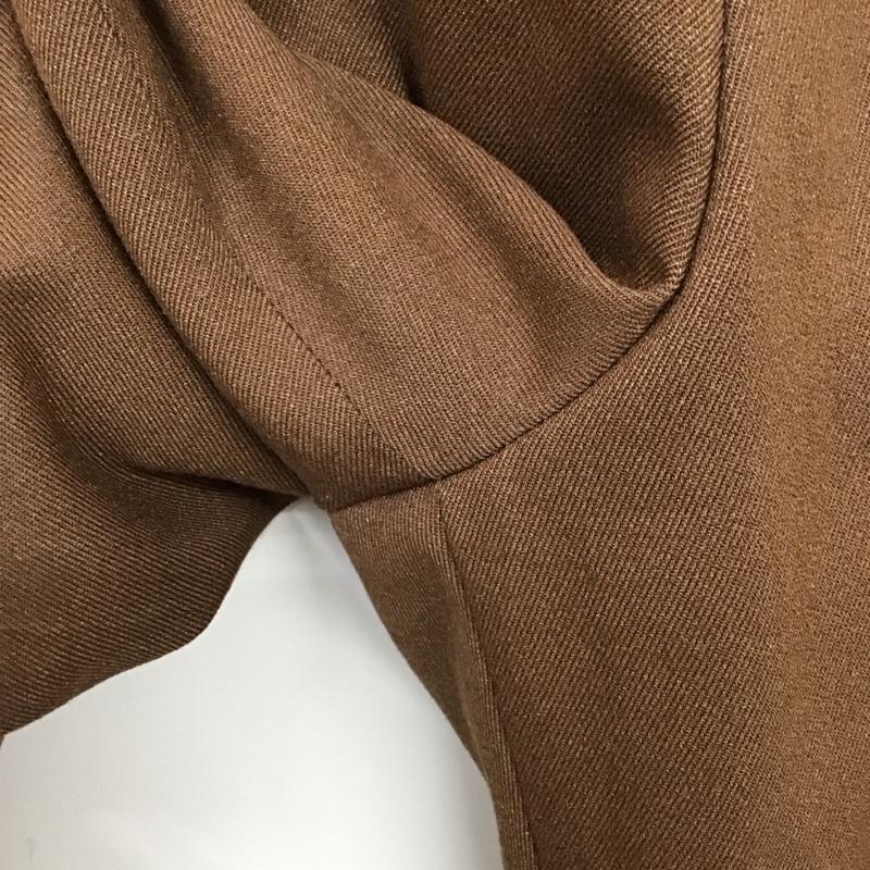 スローブイエナ SLOBE IENA パンツ スラックス スラックスパンツ ワイドパンツ カジュアルパンツ センタータックパンツ 38インチ 無地 茶 / ブラウン /  レディース USED 古着 中古 10117412