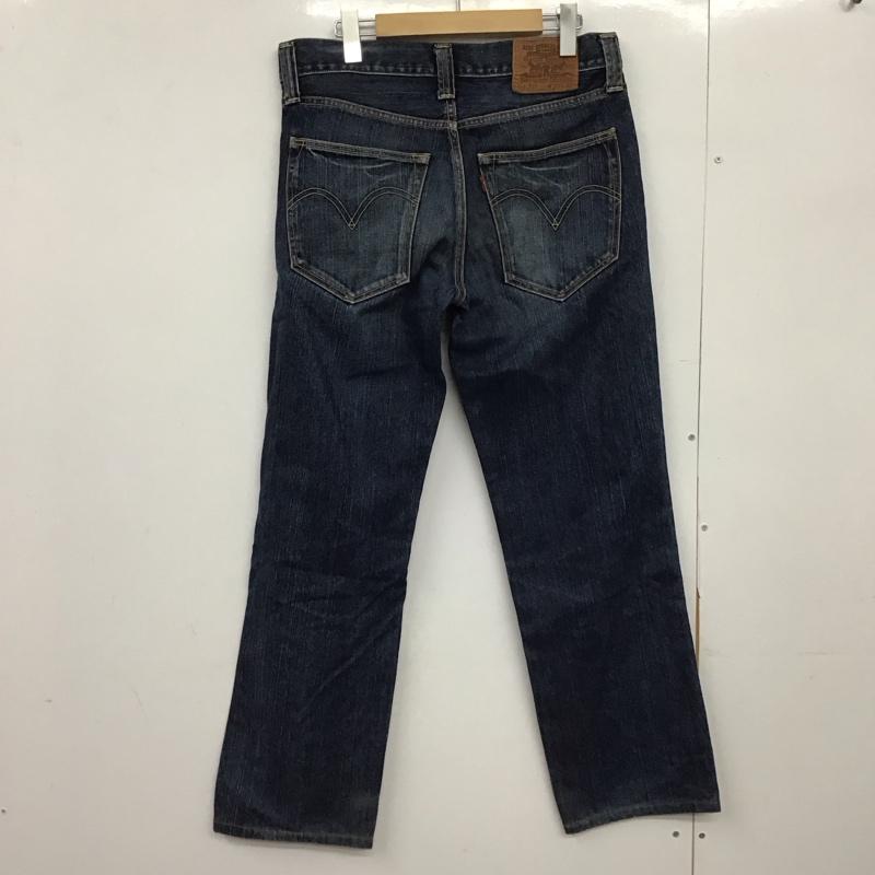 リーバイストラウスアンドコー Levi Strauss & co. パンツ デニム、ジーンズ デニムパンツ ワイドパンツ カジュアルパンツ 33インチ 無地 インディゴ / インディゴ /  メンズ USED 古着 中古 10150043