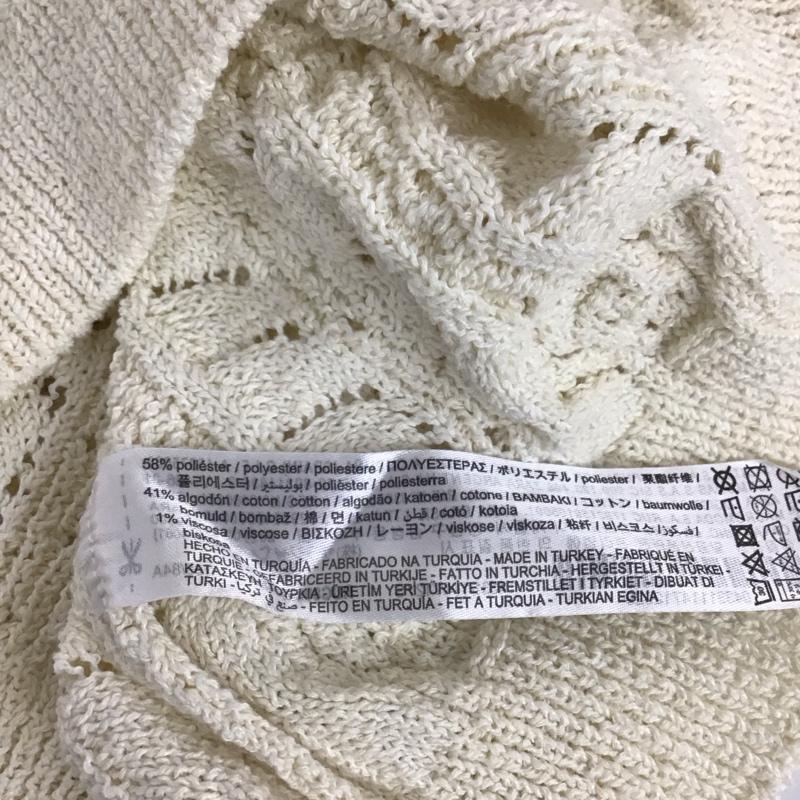 ザラ ZARA ベスト ベスト S 無地 オフホワイト / オフホワイト /  レディース USED 古着 中古 10111595