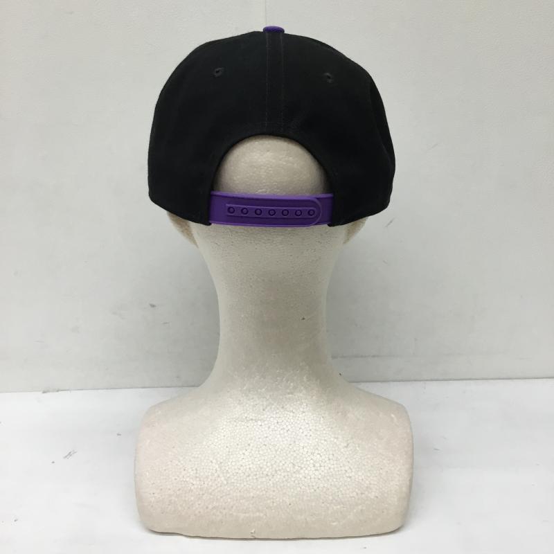 ナイキ NIKE 帽子 キャップ FREE ロゴ、文字 黒 / ブラック / X 紫 / パープル /  メンズ USED 古着 中古 10139792