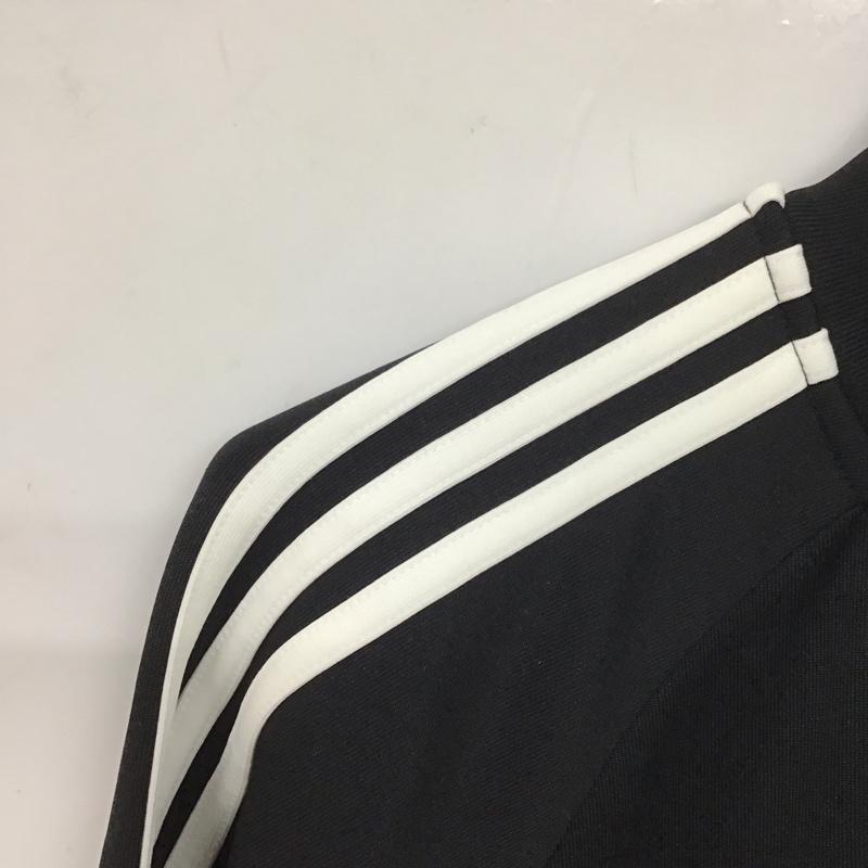 アディダス adidas ジャケット、上着 ジャケット、ブレザー JP1046 TheFirstトラックトップ ジップアップジャケット ジャージ S ロゴ、文字 白 / ホワイト / X 黒 / ブラック /  メンズ USED 古着 中古 10135851