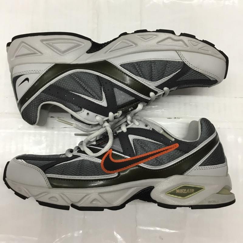 ナイキ NIKE スニーカー スニーカー 312772-007 27cm 箱有 27.0cm ロゴ、文字 灰 / グレー / X 橙 / オレンジ /  メンズ USED 古着 中古 10116633