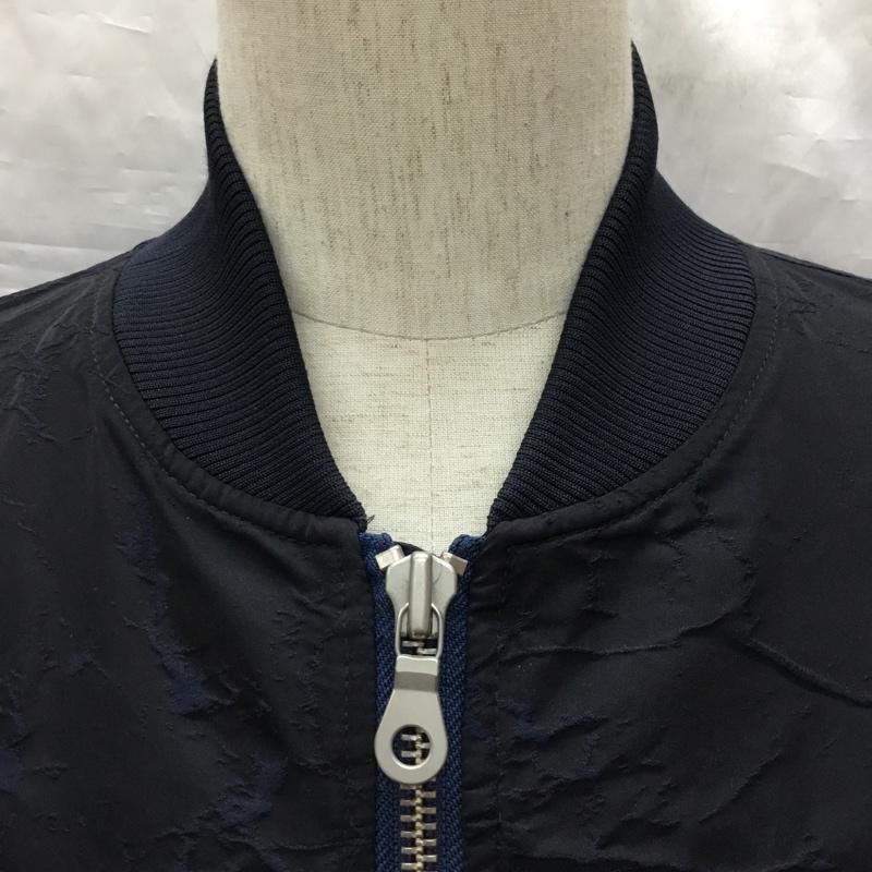ノーアイディ NO ID. ジャケット、上着 ジャケット、ブレザー 445006-971b ジャケット ジップアップジャケット アウター 無地 紺 / ネイビー /  メンズ USED 古着 中古 10120110