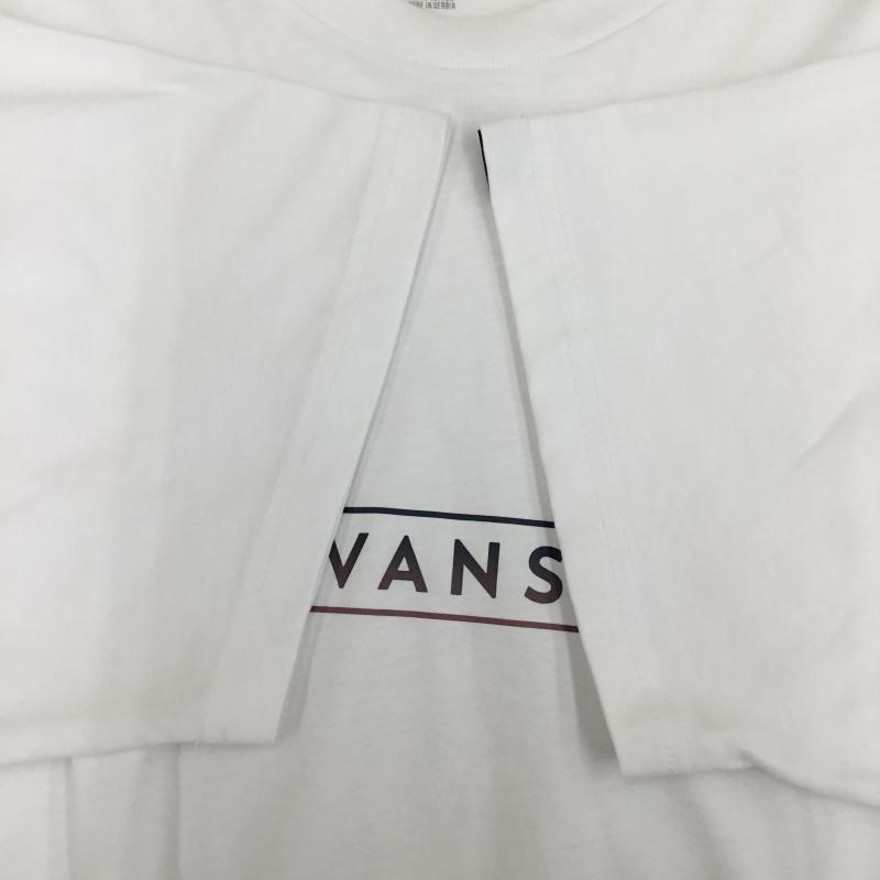 バンズ VANS Tシャツ 半袖 VN0A5E81WHT1 XL ロゴ、文字 白 / ホワイト /  メンズ USED 古着 中古 10134790
