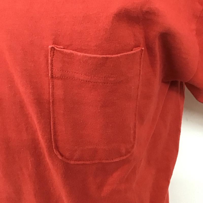 チャンピオン Campion Tシャツ 半袖 L 無地 赤 / レッド /  メンズ USED 古着 中古 10128281