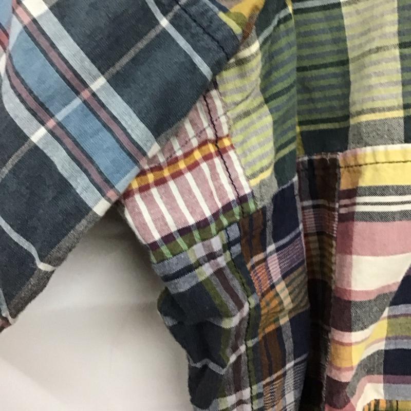 ラルフローレン RALPHLAUREN シャツ、ブラウス 半袖 半袖シャツ チェックシャツ ボタンダウンシャツ L チェック マルチカラー / マルチカラー /  メンズ USED 古着 中古 10136834