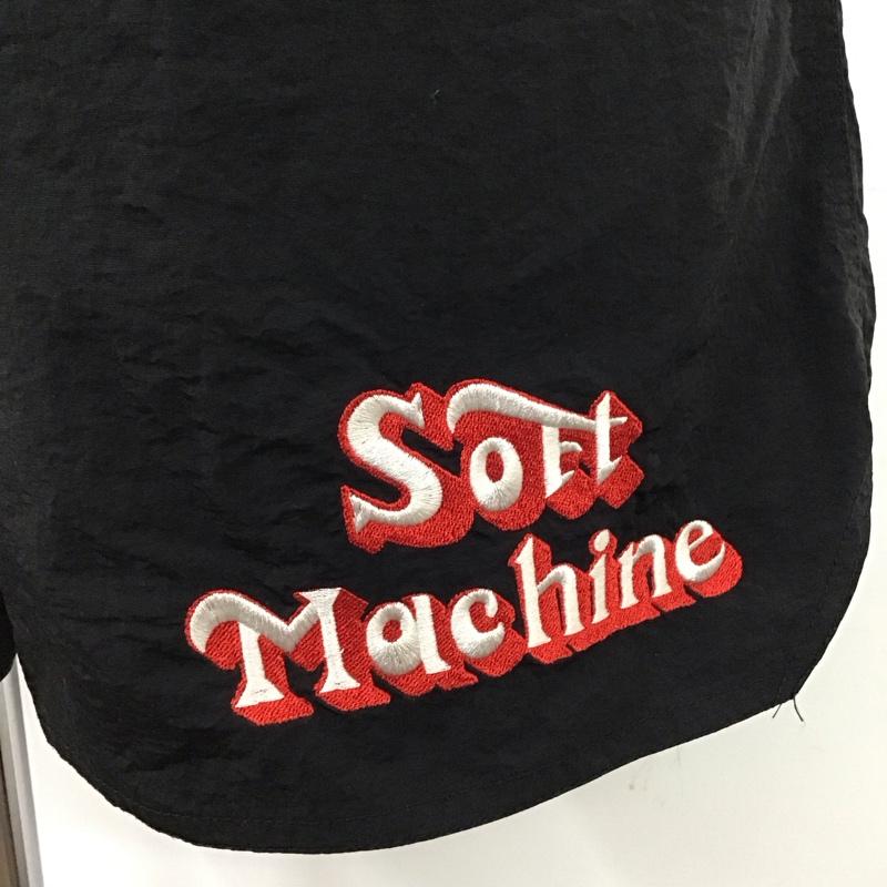 ソフト・マシーン SOFTMACHINE パンツ ショートパンツ ショートパンツ ハーフパンツ カジュアルパンツ ナイロンパンツ XL 無地 黒 / ブラック /  メンズ USED 古着 中古 10120059