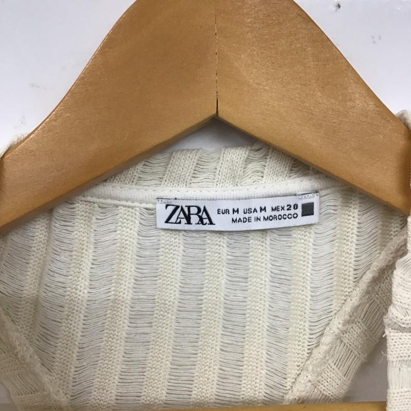 ザラ ZARA ワンピース ロングスカート M 無地 白 / ホワイト /  レディース USED 古着 中古 10129434