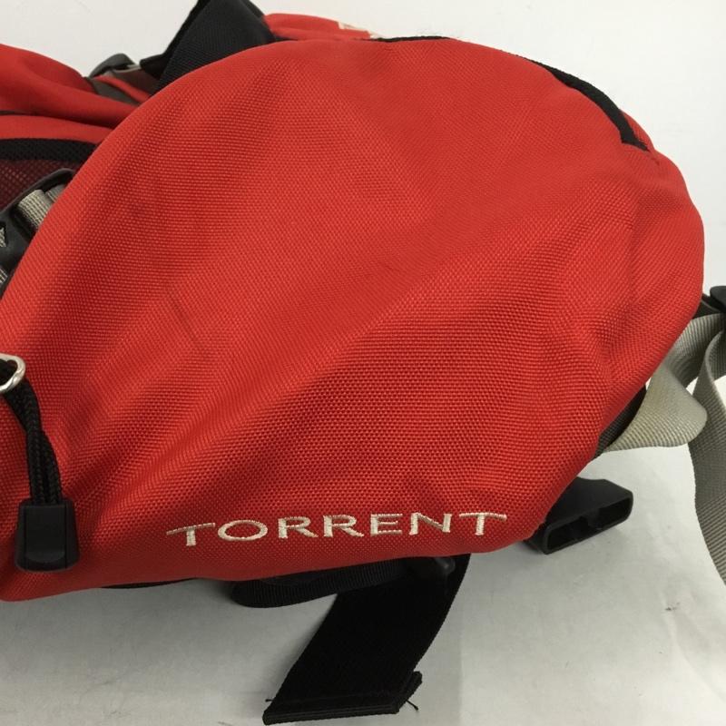 ザノースフェイス THE NORTH FACE リュックサック、デイパック リュックサック、デイバッグ NFGWJ410 TORRENT バックパック ロゴ、文字 赤 / レッド / X 黒 / ブラック / X 灰 / グレー /  メンズ USED 古着 中古 10145897