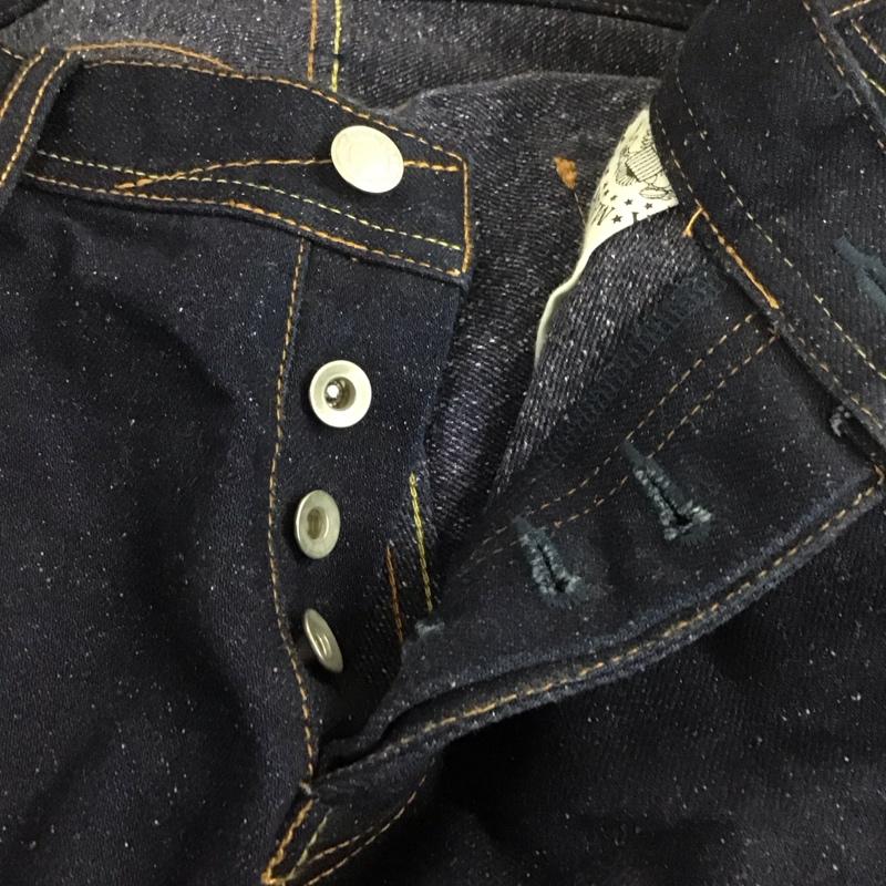 ニューヨーカー NEWYORKER パンツ デニム、ジーンズ デニムパンツ スリムパンツ ジーンズ カジュアルパンツ ストレートパンツ M 無地 インディゴ / インディゴ /  メンズ USED 古着 中古 10111105