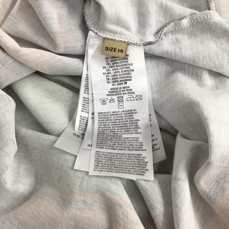 ジョンガリアーノ JOHN GALLIANO Tシャツ 半袖 プリント 白 / ホワイト /  メンズ USED 古着 中古 10132018