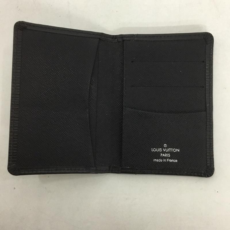 ルイヴィトン LOUIS VUITTON カードケース カードケース エピ 名刺入れ ロゴ、文字 黒 / ブラック /  メンズ USED 古着 中古 10132965