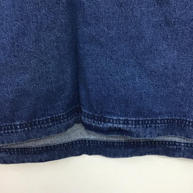 ローリーズファーム LOWRYS FARM ベスト ベスト デニム FREE 無地 青 / ブルー /  レディース USED 古着 中古 10140657