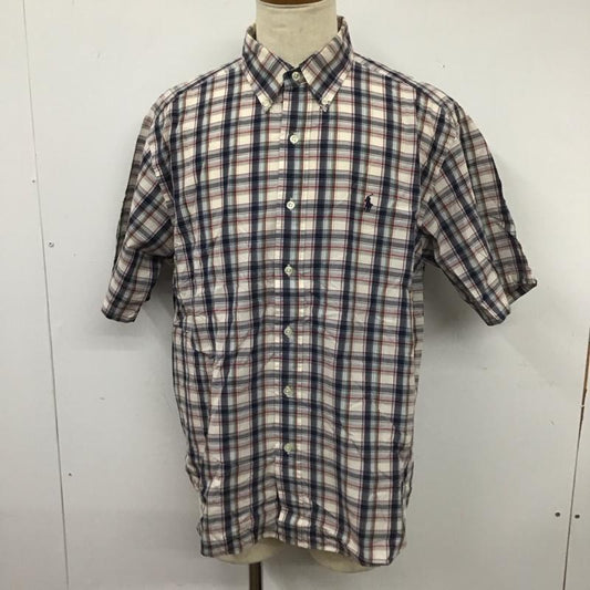 ラルフローレン RALPHLAUREN シャツ、ブラウス 半袖 半袖シャツ チェックシャツ カラーシャツ カジュアルシャツ ボタンダウンシャツ L チェック マルチカラー / マルチカラー /  メンズ USED 古着 中古 10112488