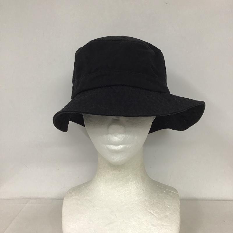 ラコステ LACOSTE 帽子 ハット バケットハット バケハ ワンポイント 黒 / ブラック /  メンズ USED 古着 中古 10132445