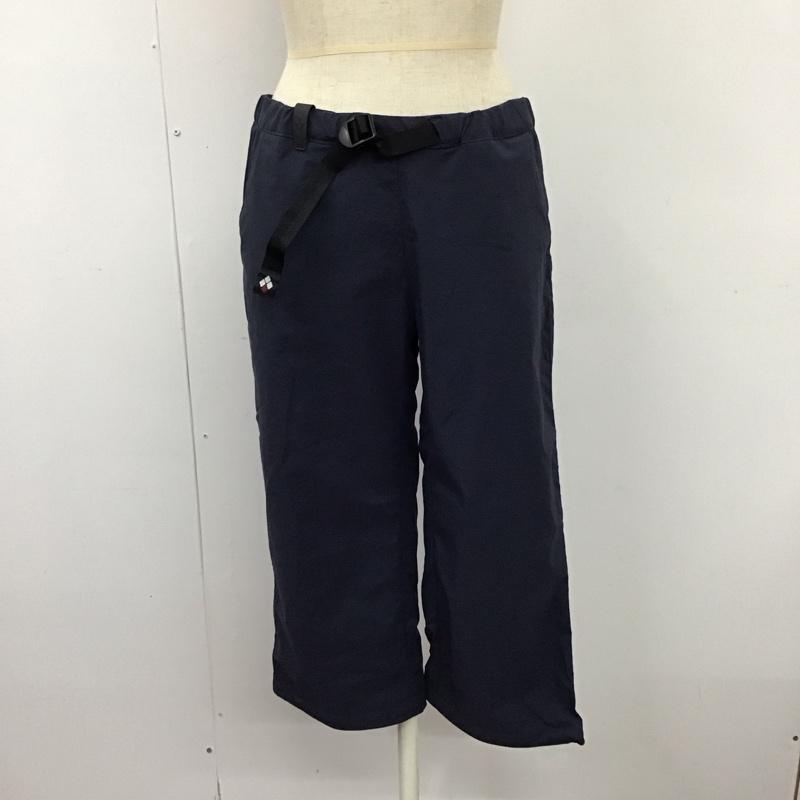 モンベル mont-bell ボトムス ボトムス 1105476 ストレッチO.D.ニッカ トレッキング用パンツ L ロゴ、文字 紺 / ネイビー /  レディース USED 古着 中古 10120412