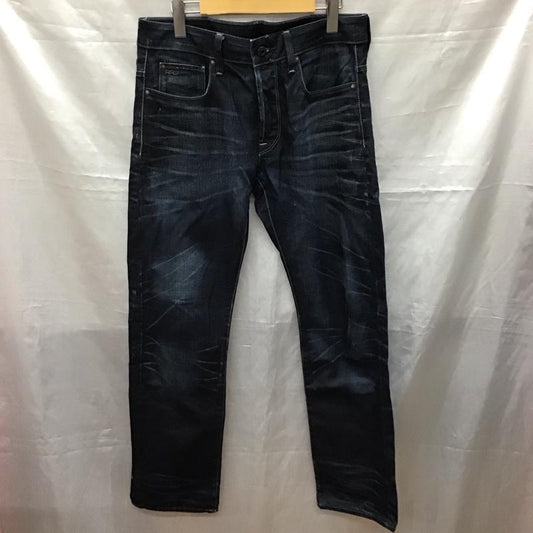 ジースターロゥ G-STAR RAW パンツ デニム、ジーンズ スリムパンツ カジュアルパンツ ジーンズ 32インチ 無地 インディゴ / インディゴ /  メンズ USED 古着 中古 10117442