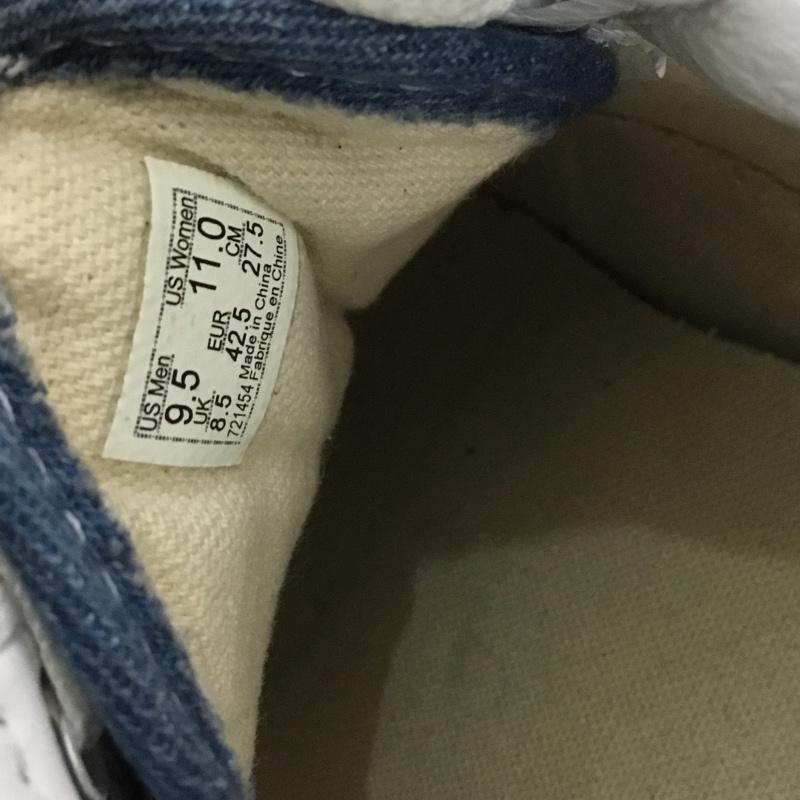 バンズ VANS スニーカー スニーカー 721454 デニム 27.5cm 27.5cm ロゴ、文字 水色 / ライトブルー /  メンズ USED 古着 中古 10128980