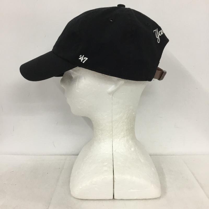 フォーティーセブンブランド 47 Brand 帽子 キャップ NY ニューヨークヤンキース ロゴ、文字 黒 / ブラック /  メンズ USED 古着 中古 10136309
