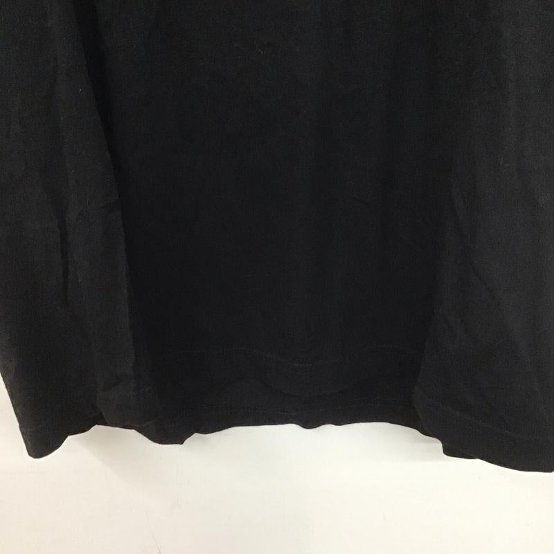 ディーゼル DIESEL Tシャツ 半袖 半袖カットソー プリントTシャツ クルーネックカットソー L ロゴ、文字 黒 / ブラック /  メンズ USED 古着 中古 10148987