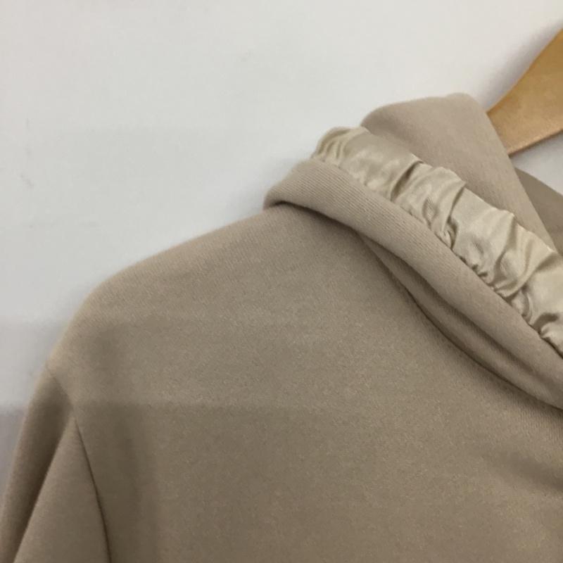 レディー Rady ワンピース ロングスカート 長袖ロングワンピース フーディーロングワンピース スウェットワンピース 無地 ベージュ / ベージュ /  レディース USED 古着 中古 10143604