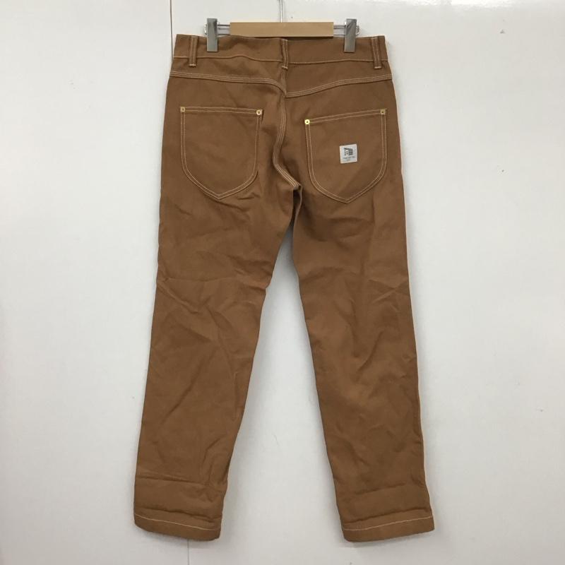 トミー TOMMY パンツ ワークパンツ、ペインターパンツ コットン M ワンポイント 茶 / ブラウン /  メンズ USED 古着 中古 10111207