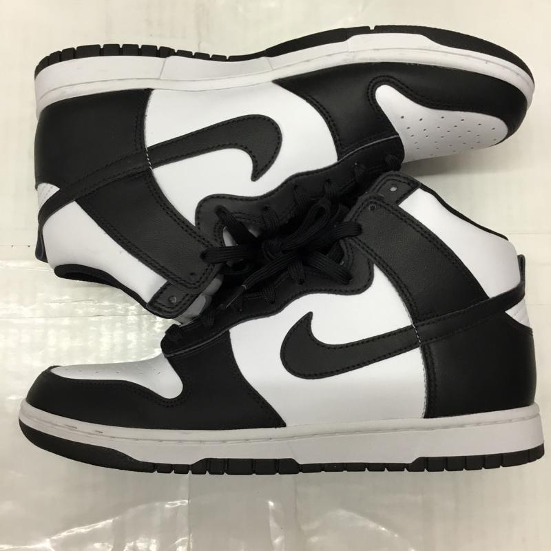 ナイキ NIKE スニーカー スニーカー DD1399 105 DUNK HI RETRO 27.5cm 箱有 27.5cm ロゴ、文字 白 / ホワイト / X 黒 / ブラック /  メンズ USED 古着 中古 10120735