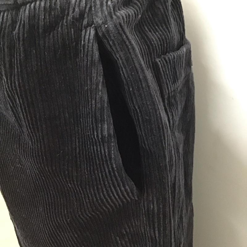 レリュームジャーナルスタンダード relume Journal Standard ボトムス ボトムス 16-030-462-7640-3-0 ワイドパンツ コーデュロイ M 無地 黒 / ブラック /  レディース USED 古着 中古 10117358