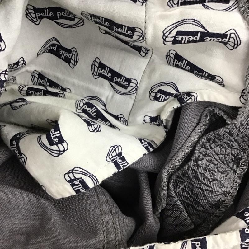 ペレペレ PELLEPELLE パンツ デニム、ジーンズ デニムパンツ ワーカージーンズ カジュアルパンツ ストレートパンツ 36 総柄 灰 / グレー /  メンズ USED 古着 中古 10112072