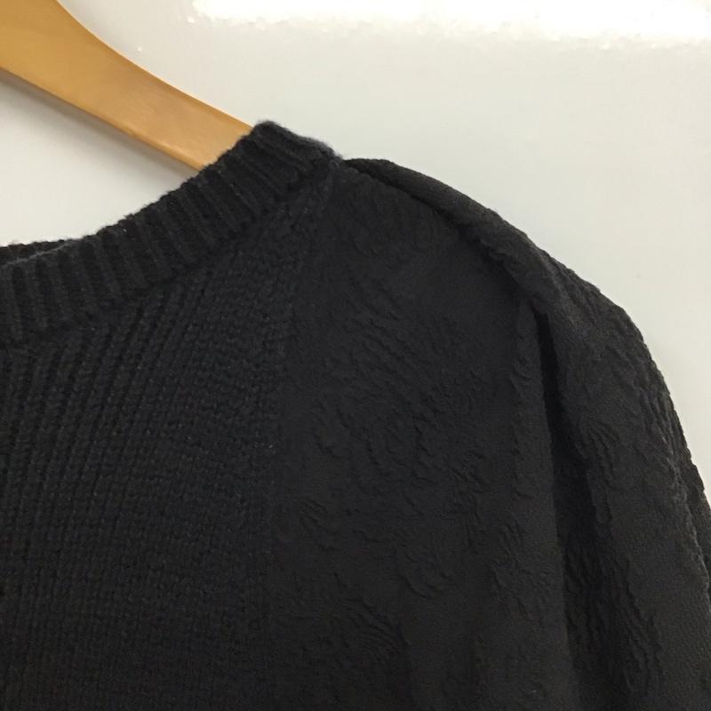 ザラ ZARA チュニック 半袖 S 無地 黒 / ブラック /  レディース USED 古着 中古 10151196