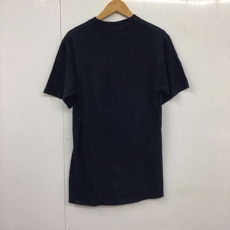 古着 USED Tシャツ 半袖 半袖カットソー プリントTシャツ クルーネックカットソー M プリント 紺 / ネイビー /  メンズ USED 古着 中古 10132418