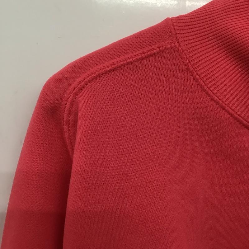 チャンピオン Champion トレーナー 長袖 CW-YG003 テックウィーブ テリー タートルネックスウェットシャツ 23FW GOLF L ワンポイント 桃 / ピンク /  レディース USED 古着 中古 10146399