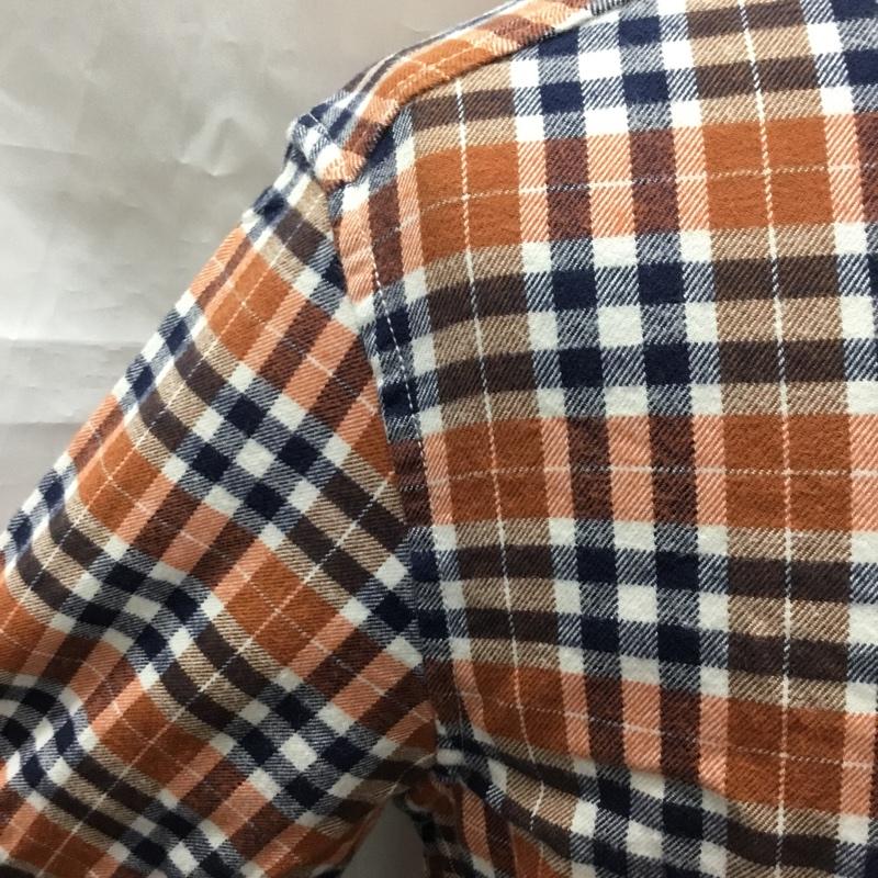 エディーバウアー Eddie Bauer シャツ、ブラウス 長袖 長袖シャツ カラーシャツ ポケットシャツ 長袖カットソー チェックシャツ S チェック マルチカラー / マルチカラー /  メンズ USED 古着 中古 10114810