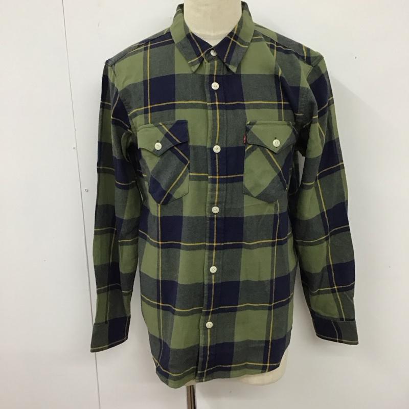 リーバイス Levi s シャツ、ブラウス 長袖 M チェック マルチカラー / マルチカラー /  メンズ USED 古着 中古 10119740